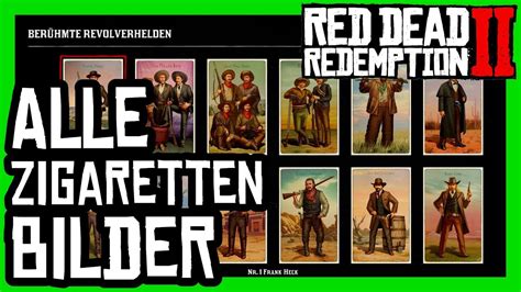 zigarettenbilder rdr2|Red Dead Redemption 2: Alle 144 Zigarettenbilder finden